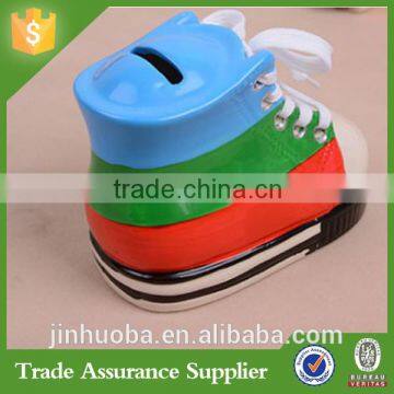 2016 Wholesale Custom Shoes Piggy Bank Home Decoration Ornament photo-6