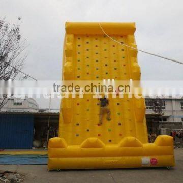 inflatable sport game climbing wall