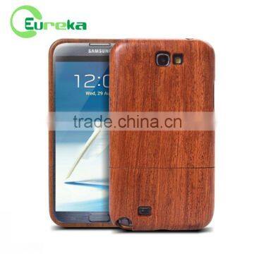 Newest high quality genuine bamboo wooden cell phone case for Samsung galaxy Note 2 N7100