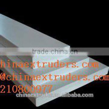 wood plastic furniture plate production line/ wpc pvc furniture plate production line