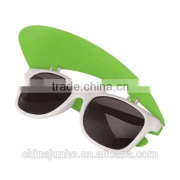 Visor Sunglasses Holder Clip/ Sunglasses with Sun Shield