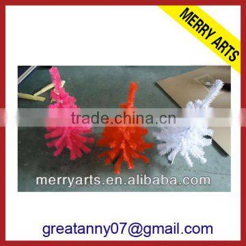 Fast selling 1ft(30cm) plastic colorful inflatable christmas tree shop frames china product