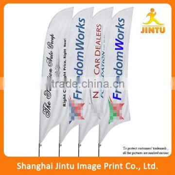 2016 concave banners printing advertised print feather flag beach flags
