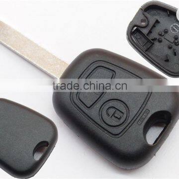 Hot Sale 2 Buttons Car Key Case Shell for 02-05 Citroen C2 C3 C4 C5 No Chips Inside