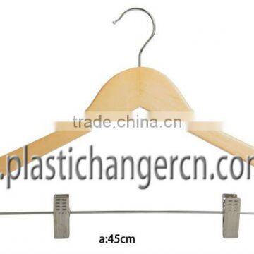 high quality wooden craft coat hangers, quality clothes hanger