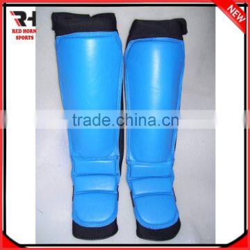 New Professional MMA Shin Guards, Leather Shin Guards Fighting photo-2