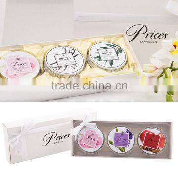 prices tin candle set