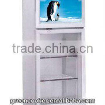 stainless steel beverage showcase
