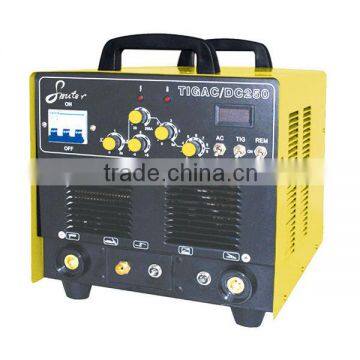 Inverter AC/DC Square Wave Pulse TIG 250ACDC amp Welder