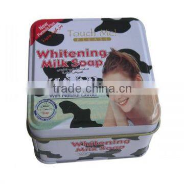 Soap Promotional tin cans for selling