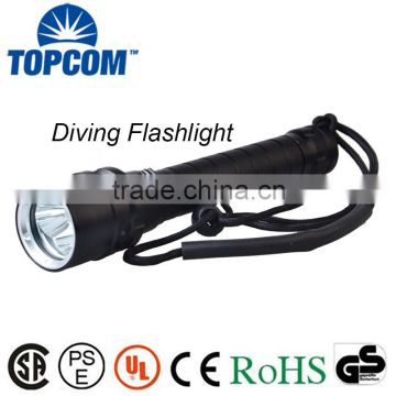 LED Diving Flashlight Torch Lamp Waterproof flashlight