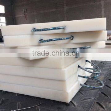 Durable Non Slip Uhmwpe Outrigger Pads Jack Pad