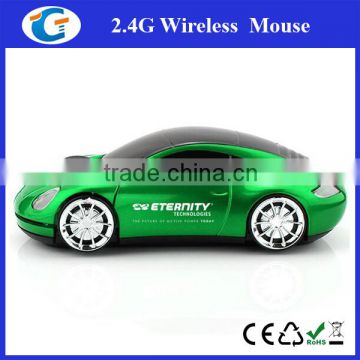 Car Shape Wireless 2.4Ghz USB Optical Mouse