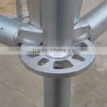 Galvanized Ringlock Scaffolding System base collar Used For Construction