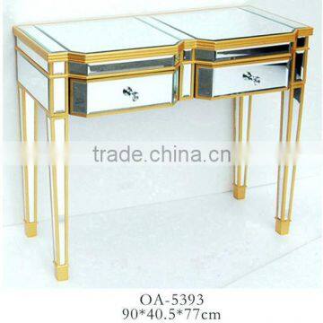 2014 high quality antique mirror desk furniture