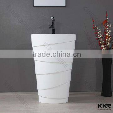 building project materials acrylic solid surface sink basins manufacturer