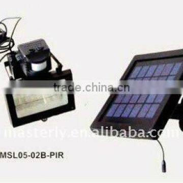 2W solar motion sensor light, solar infrared sensor light, solar light with motion detector