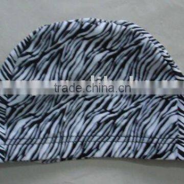 swim cap for child and adult with fashionable printed