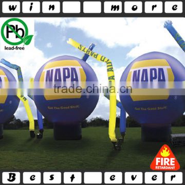 pvc balloon,15' inflatable logo globe for sale