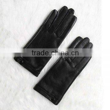 Classic style Women leather driving gloves