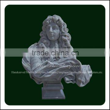 High Grade White Marble Busts For Sale