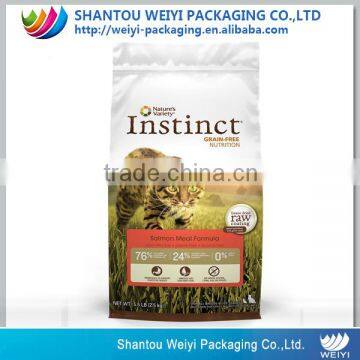 Stand up Dog/cat/fish Animal Feed Packaging Bag Plastic Pet Food Bag With Ziplock photo-3
