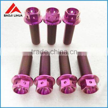 Gr5 Titanium Screw DIN912/DIN6921 for Bicycle and Motorcycle photo-2