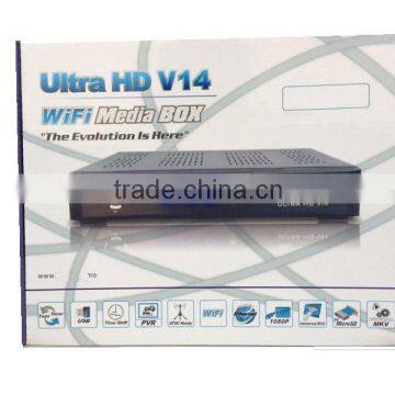 Original Jyazbox ultra hd V14 DVB-S2 Receiver for North america