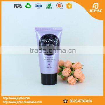 Empty facial mask for skin care plastic cosmetic tube