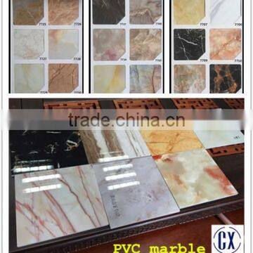 2015 shanghai congxiang PVC marble pvc imitation marble italian marble