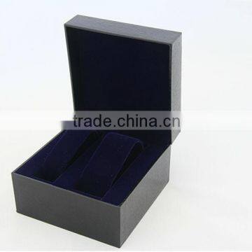 Fancy black Plastic pair watch storage box (SJ_9012)