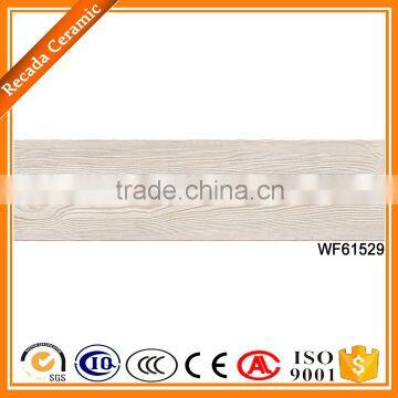 150x600 China Latest White Wooden Rustic Design Floor Wall Tiles photo-2