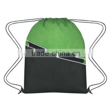 Non-Woven Two-Tone Hit Sports Pack-Lime Green