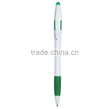 Viva Cap Action Pen-Whitegreen Side