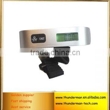 Digital Weighing Spring Scale with Temperature Function,Digital weighing travel scale