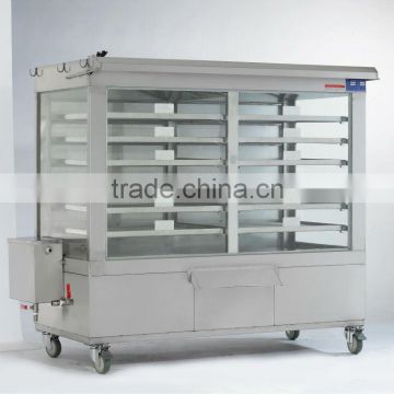 KS-650/Display Warmer showcase Applied for LPG/LNG/Electric bun warmer cabinet