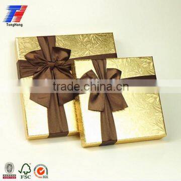 Luxury exquisite chocolate paper box for gift packaging wholesale