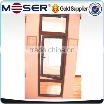 Italian style wood aluminum composite fixed and outward opening window