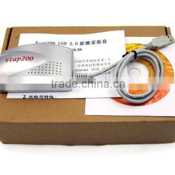 AV TO USB 2.0 Mini Box Switcher Electric Transformer TV-200USB photo-4