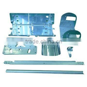 China Steel Stamping parts with Blue Zinc Plating