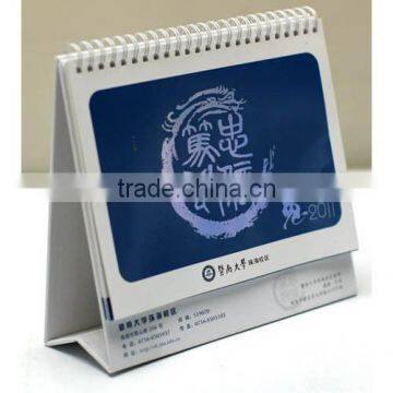 die cut 2013 design desk calendar/calendar to print in english