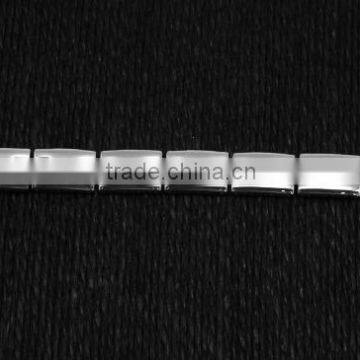 Wholesale Europe Jewelry 316l Silver Stainless Steel Bracelet Clasp For Fashion Men photo-4