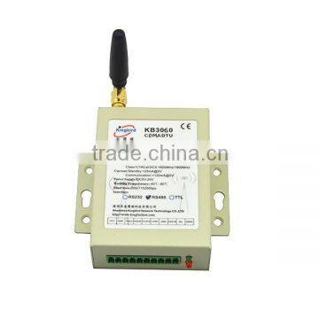 High quality wireless CDMA DTU data transmission terminal modem with rs232 rs485 interface for remote control