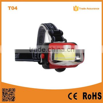 T04 COB high power led headlamp with bright led lamp use for outdoor activities Hot sale Led headlight manufacturers