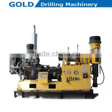 Hydraulic Feeding Diesel Engine High Efficiency Water Well Drilling Rig, Core Drilling Rig