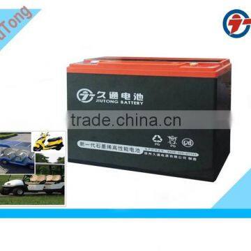 6-DZM-30 deep cycle gel lead acid battery/electric car battery