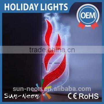 New products led lighting street motif lights for Christmas