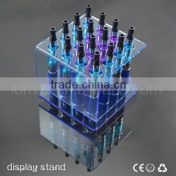 hottest selling clear acrylic ecig ego shelf in stock