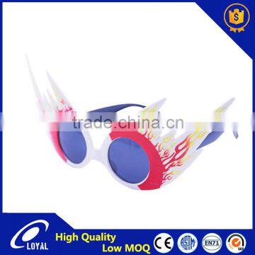 2016 Super Cool Red Funky Glasses, Plastic Cheapest Factory Price Party Glasses