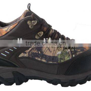 Men's military hiking shoe camo hiking boot trekking shoe